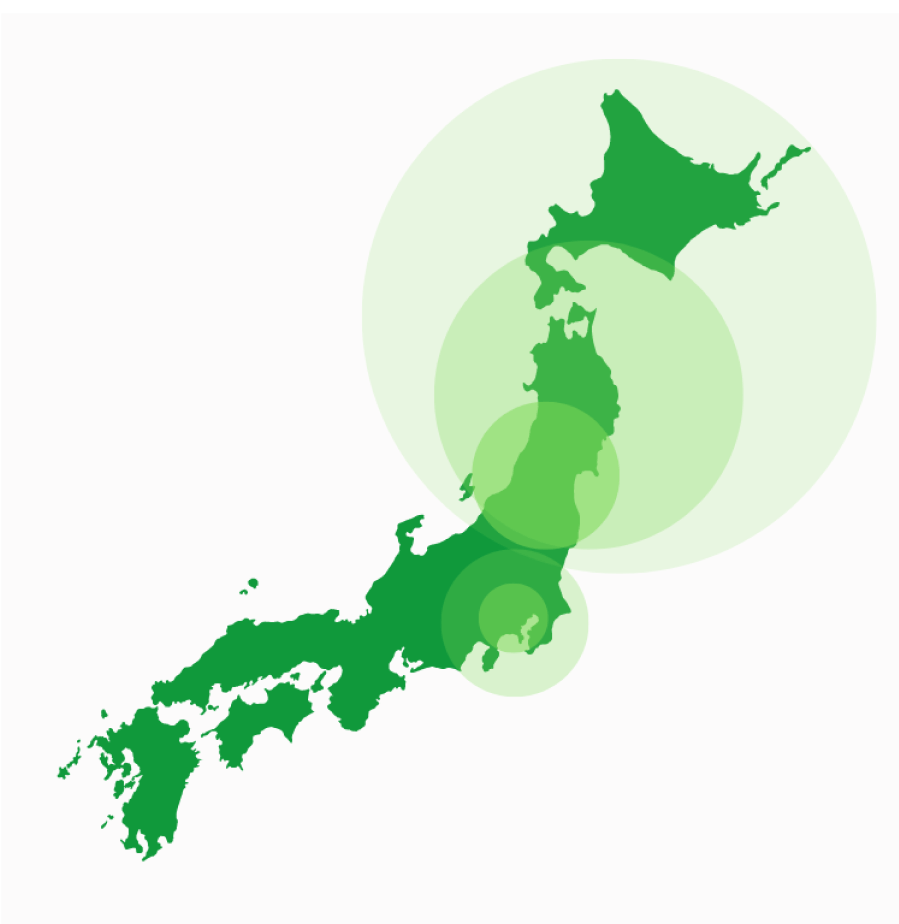 日本地図